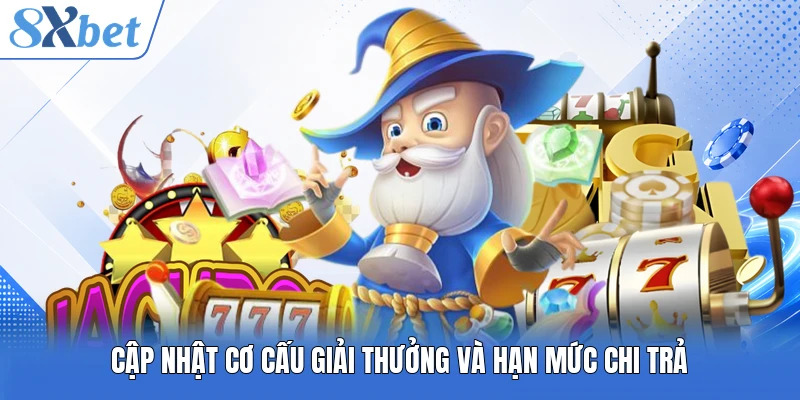 Cập nhật cơ cấu giải thưởng và hạn mức chi trả