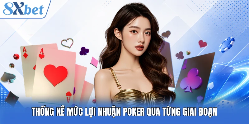 Thống kê mức lợi nhuận Poker qua từng giai đoạn
